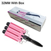 Triple Curling Iron 3 Barrel Hair Curler Crimp Big Wave Hair Waver Styling Tools Curling Wand Curl Machine Corrugation for Hair