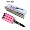 3 Barrel Hair Curling Iron Ceramic Triple Hair Wave Styling Tools Hair Styler Wand Curl Machine Corrugation for Hair Curler